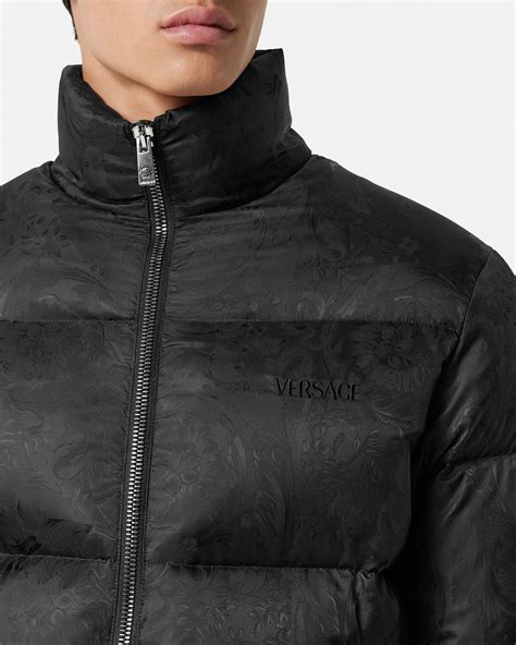 versace baroque puffer jacket|versace barocco puffer jacket.